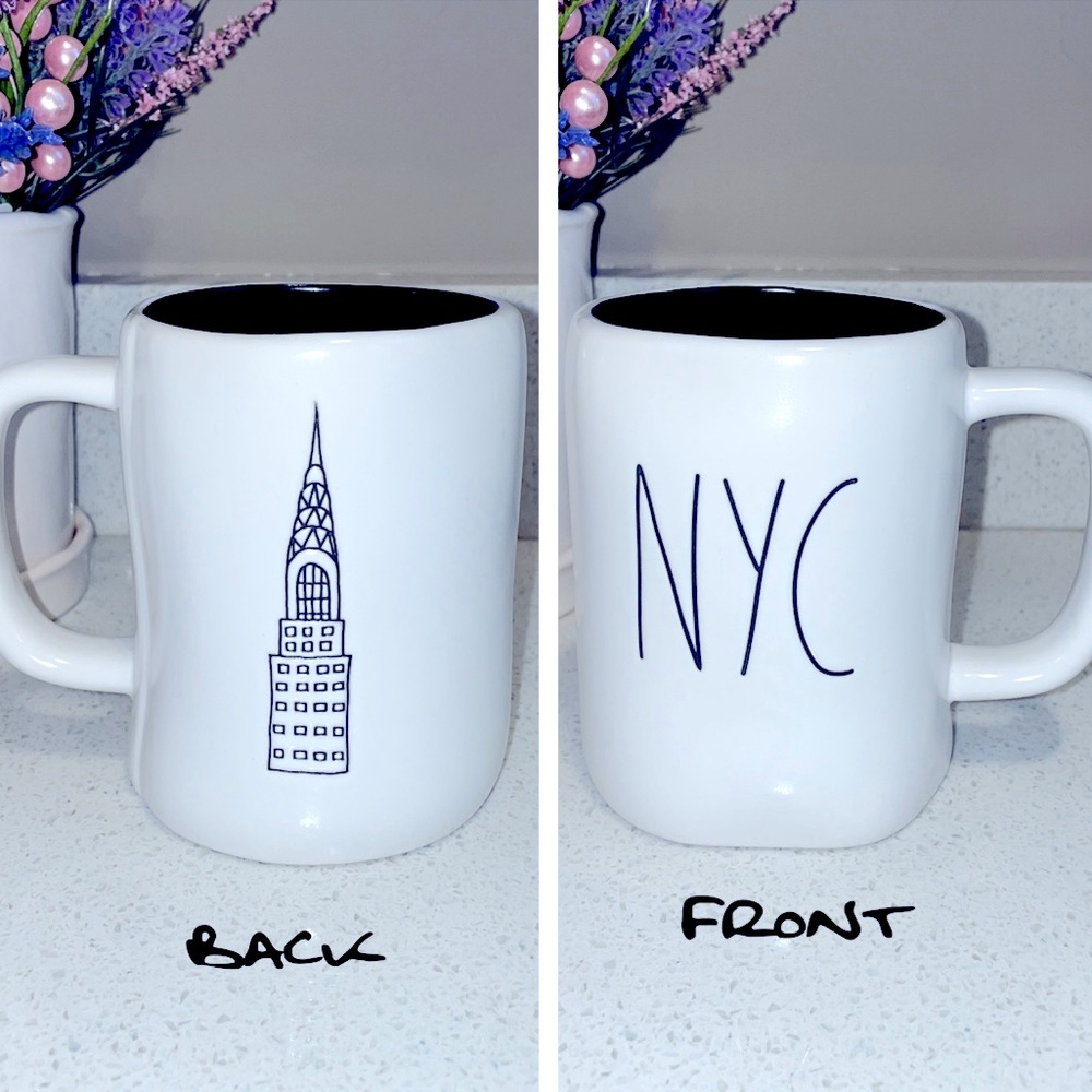 🗽RAE DUNN NYC NEW YORK EMPIRE STATE FARMHOUSE COFFEE TEA DECOR MUG